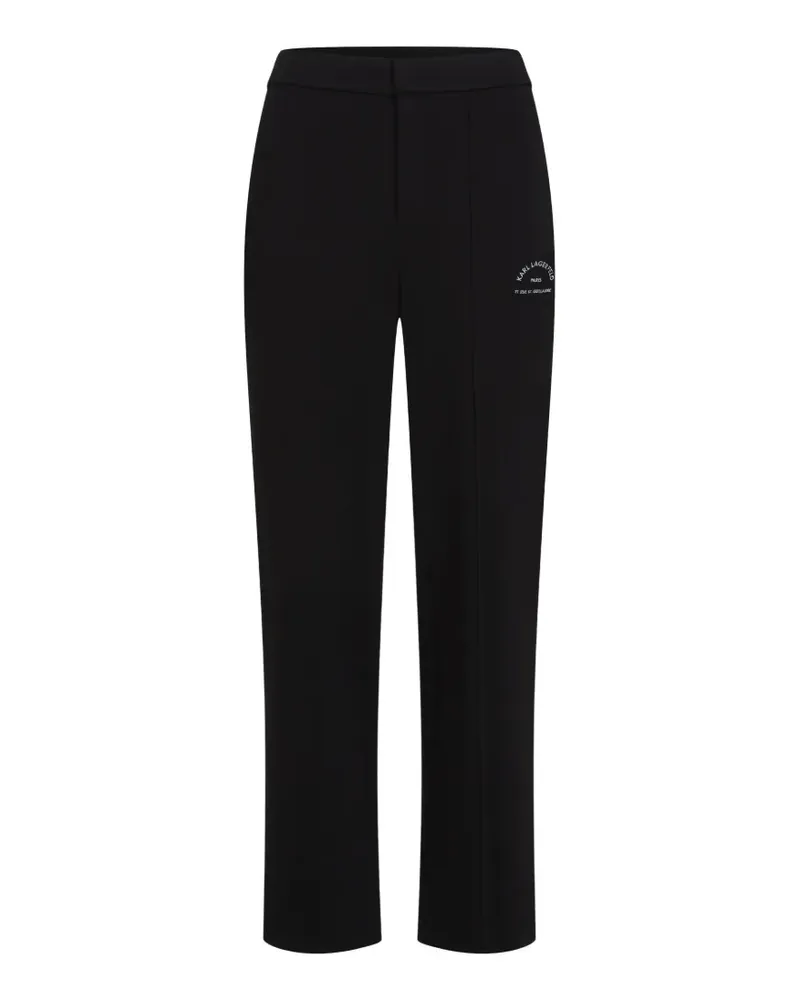 Karl Lagerfeld Rue St-Guillaume Jogginghose - Schwarz Schwarz