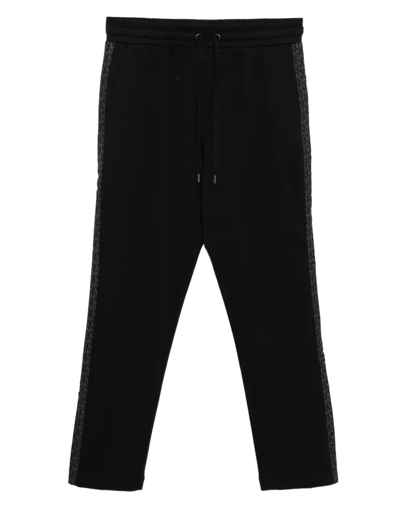 Michael Kors Hose mit Monogramm - Schwarz Schwarz