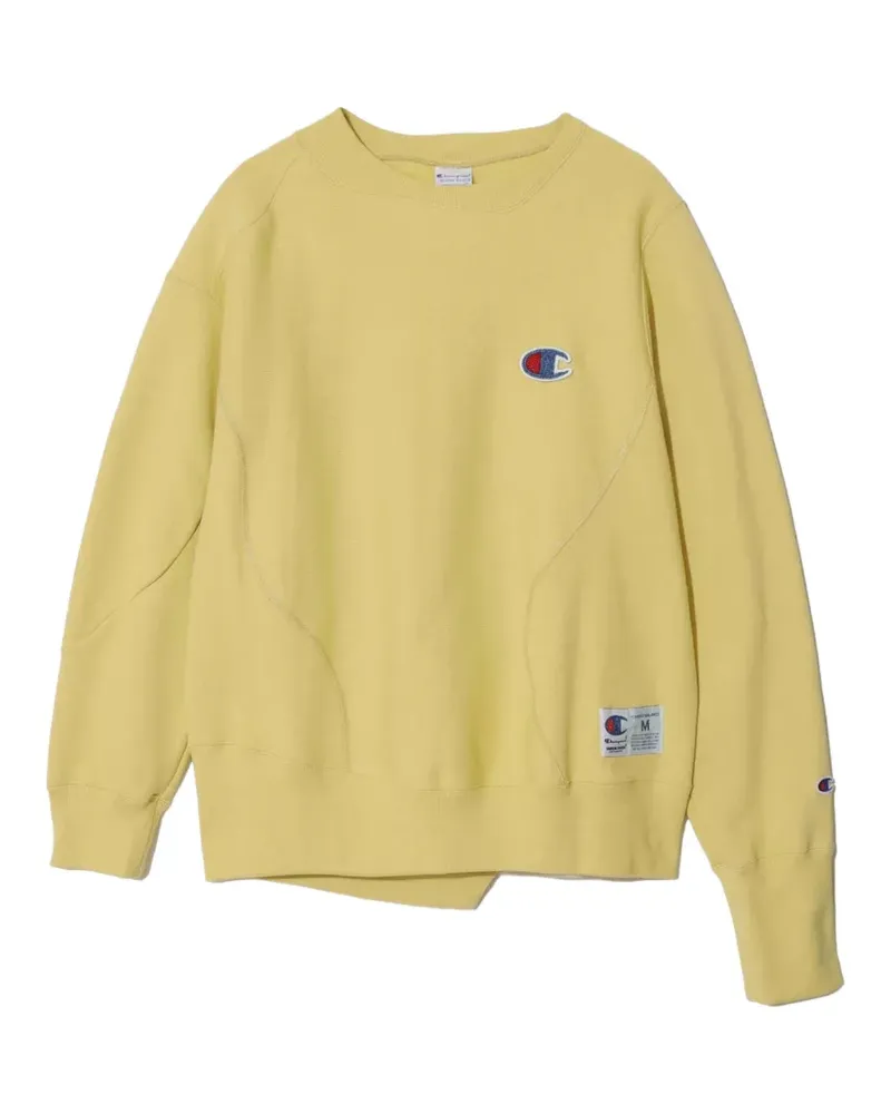 Undercover x Champion Sweatshirt mit Logo-Patch - Gelb Gelb
