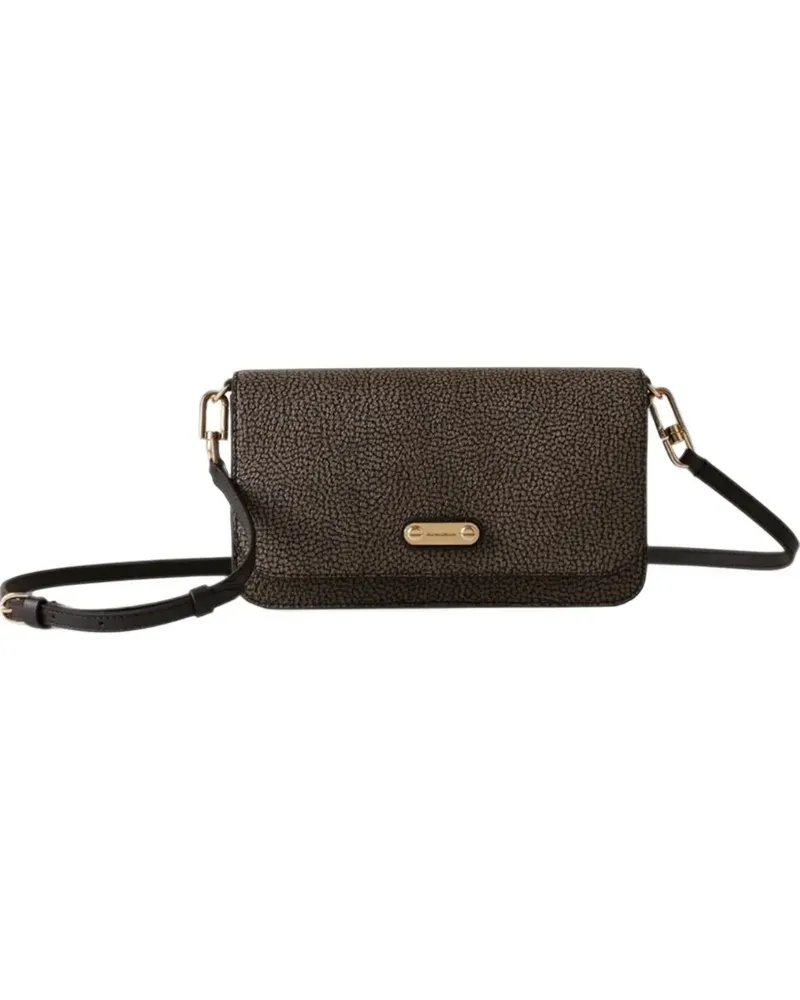 Borbonese printed cross body bag - Braun Braun