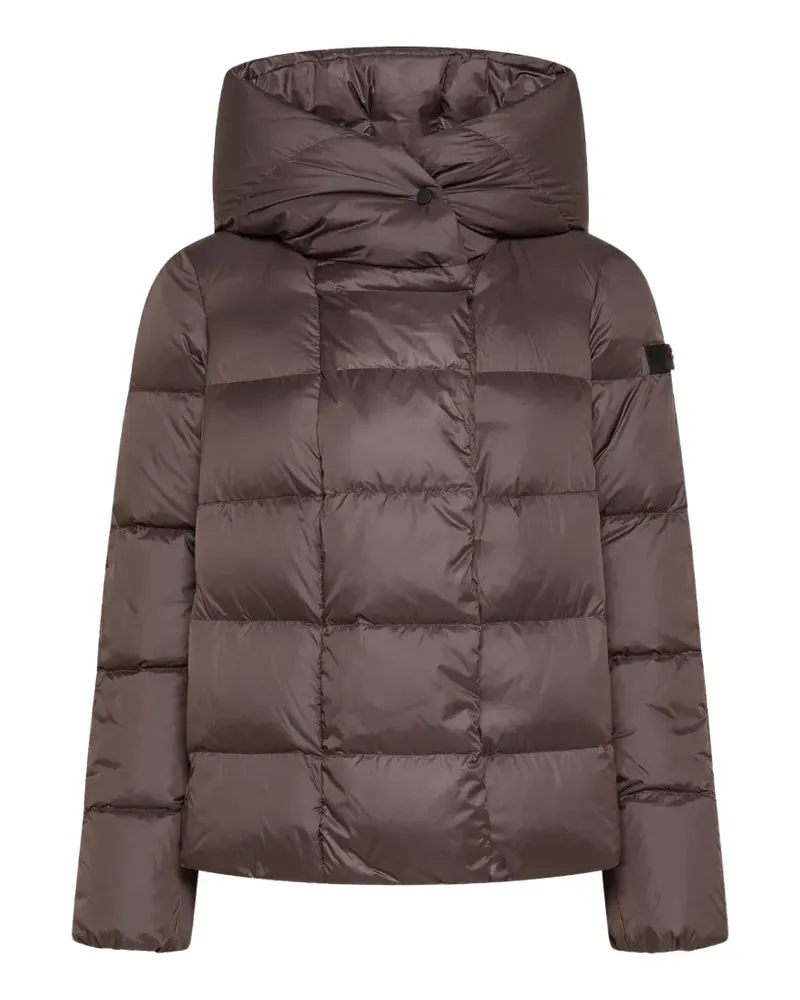 Peuterey Tucano Mqn quilted hooded jacket - Braun Braun