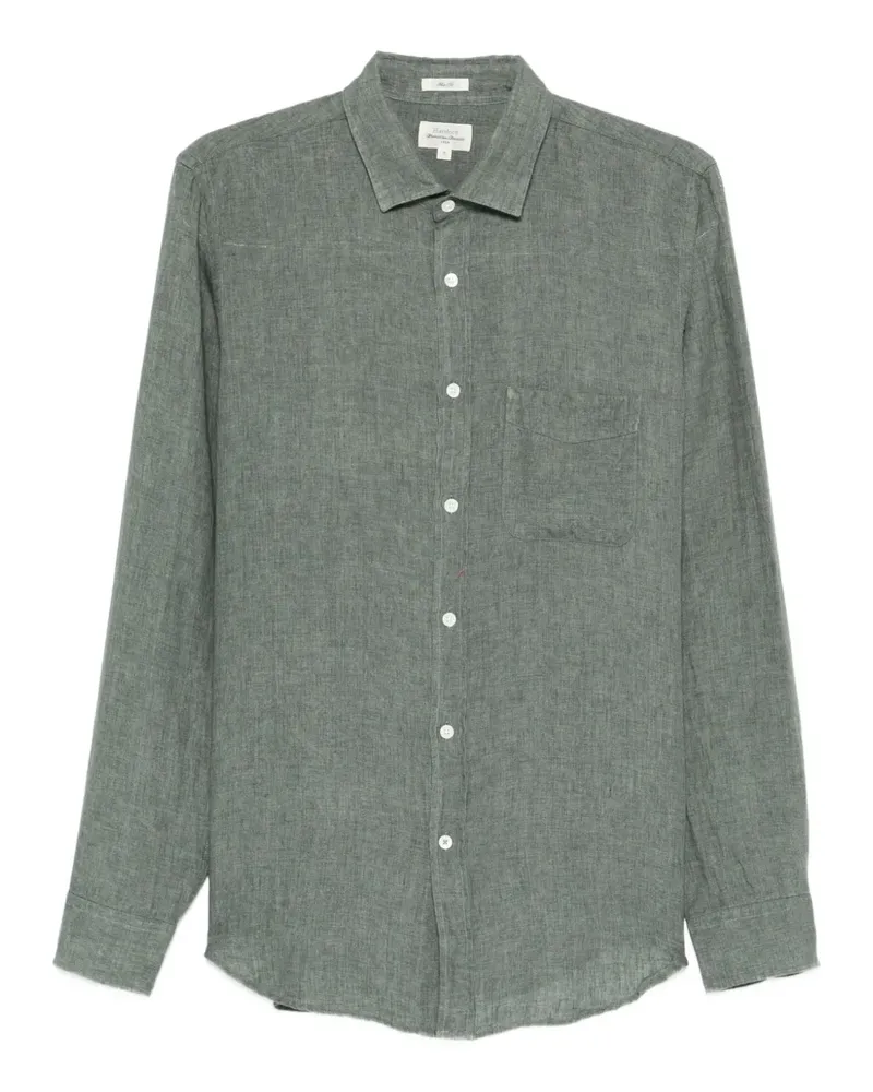 Hartford Hemd aus Leinen - Grün Grün