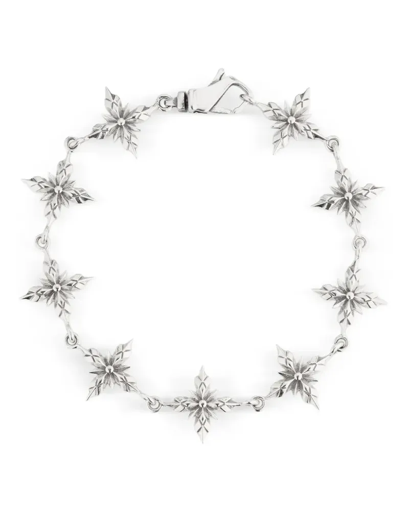 Emanuele Bicocchi Stella Ventis star-motif bracelet - Silber Silber