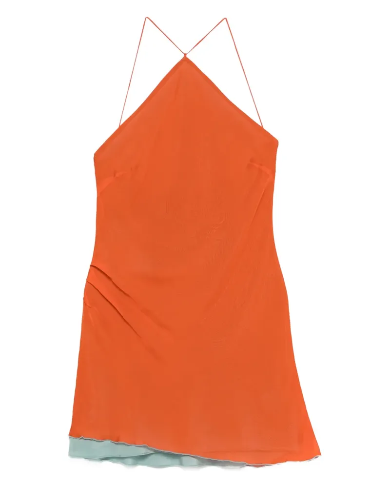 SIR Danica Minirock mit Neckholder - Orange Orange