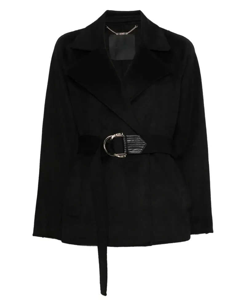 Liu Jo Jacke mit Gürtel - Schwarz Schwarz