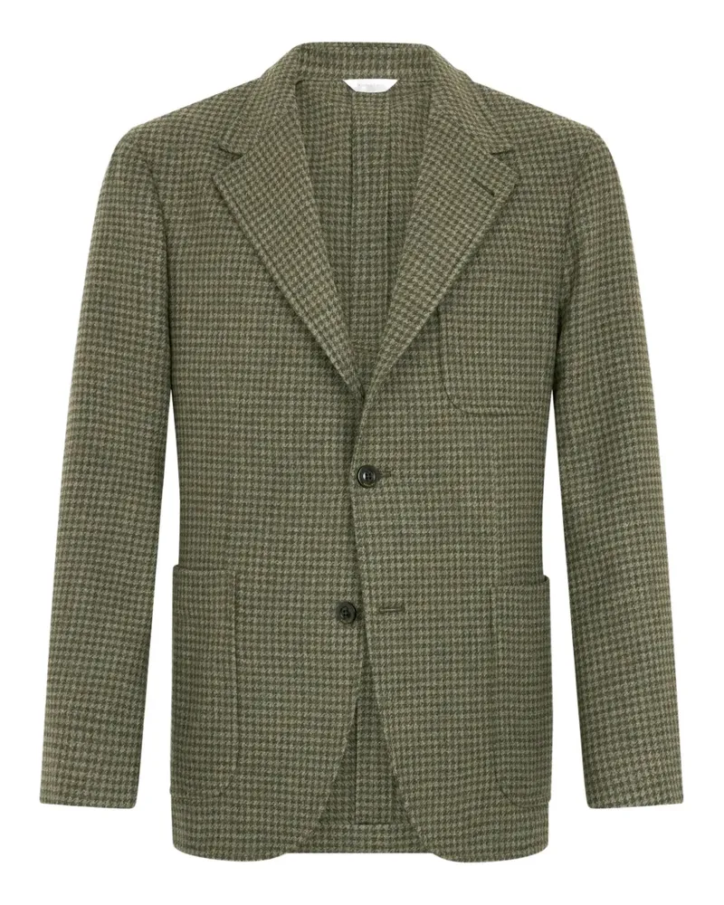Boglioli Windsor houndstooth jacket - Grün Grün