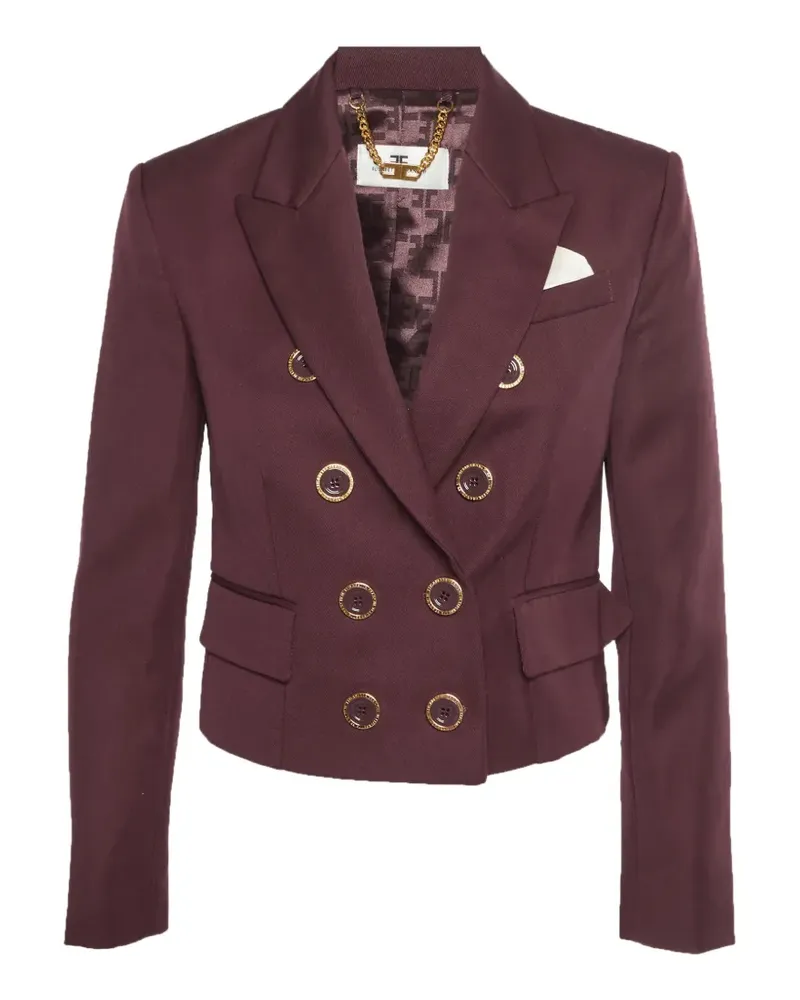 Elisabetta Franchi double-breasted blazer - Rot Rot
