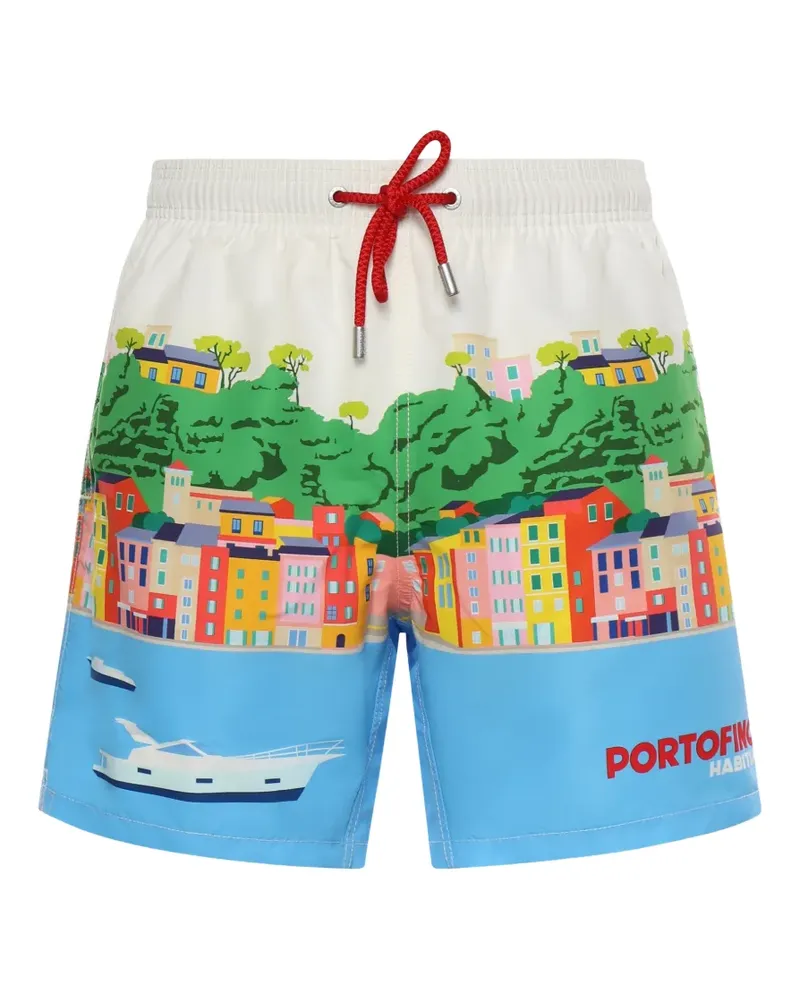 MC2 Saint Barth Gustavia Portofino swim shorts - Weiß Weiß