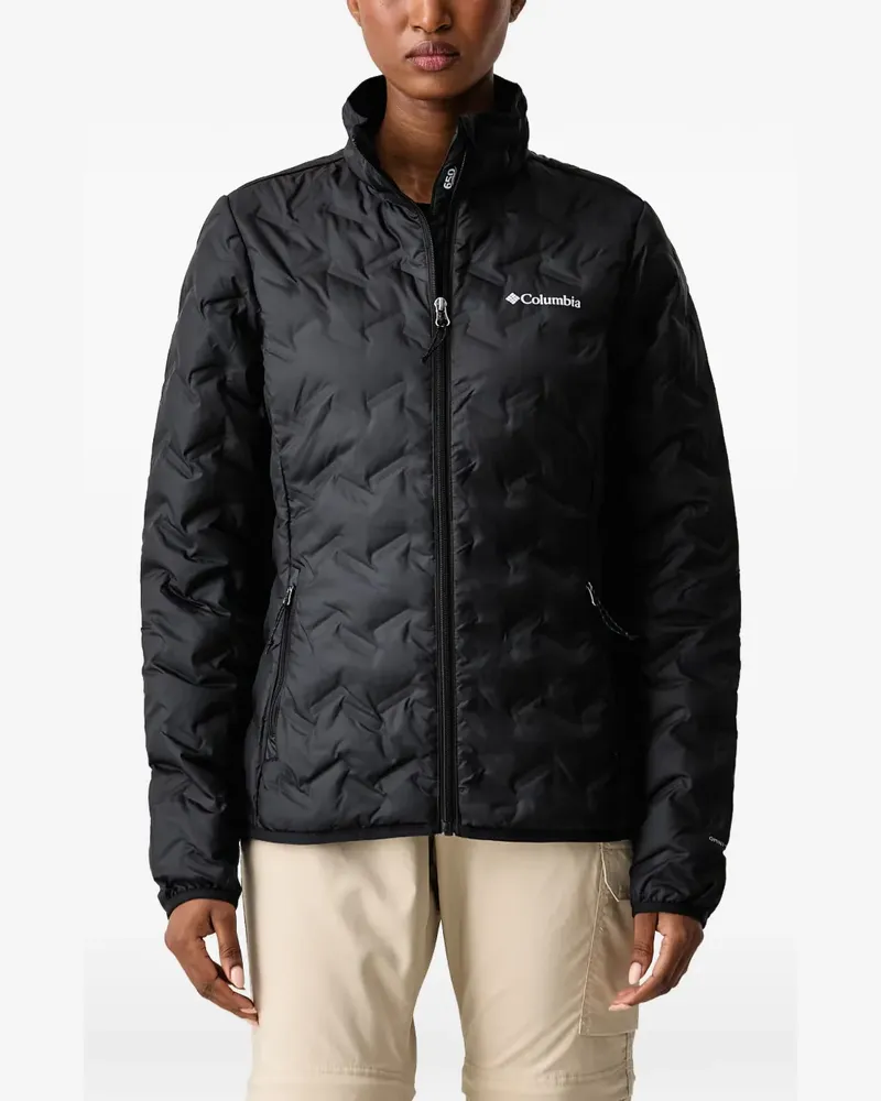 Columbia Sportswear Company Gesteppte Delta Ridge™ II Jacke mit Logo-Print - Schwarz Schwarz