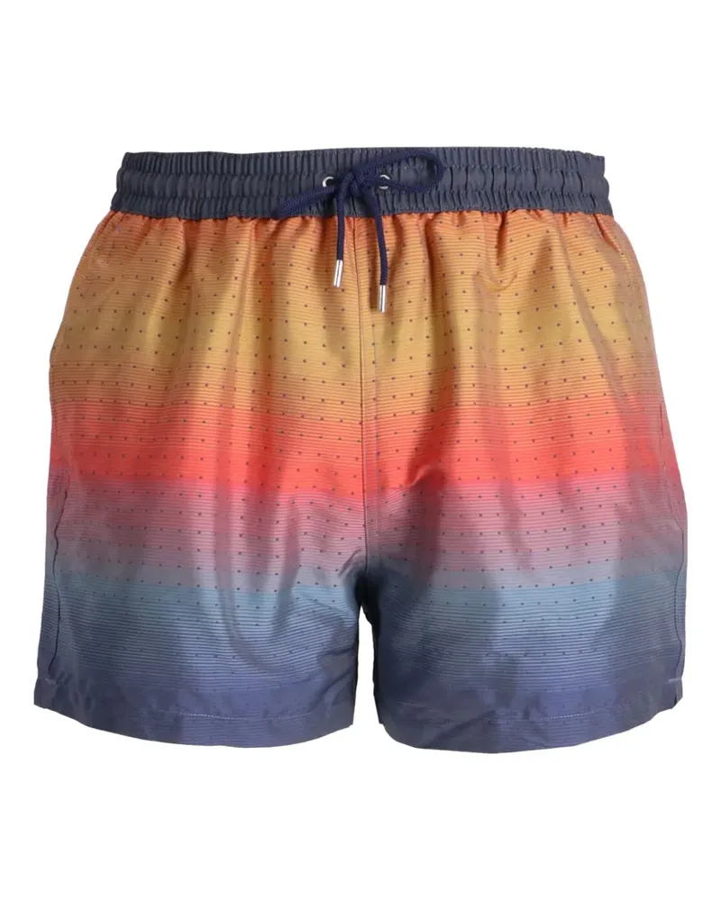 Paul Smith Artist Stripe Badeshorts - Gelb Gelb