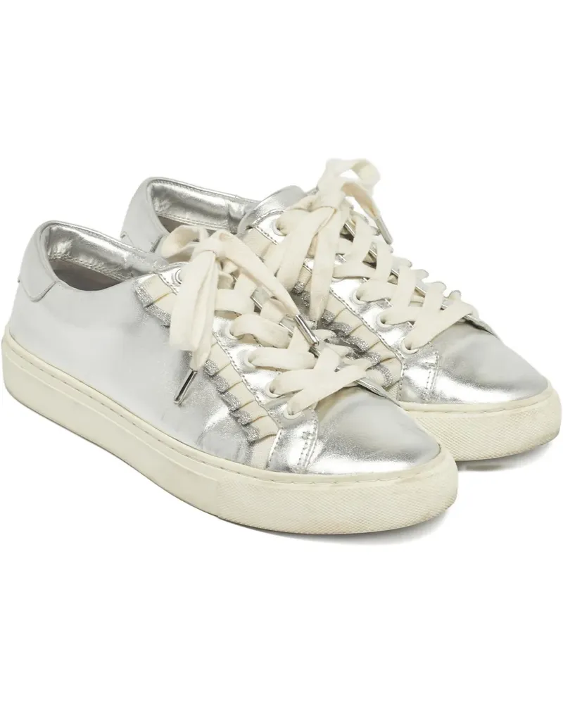Tory Burch Sport Ruffle Sneakers - Silber Silber