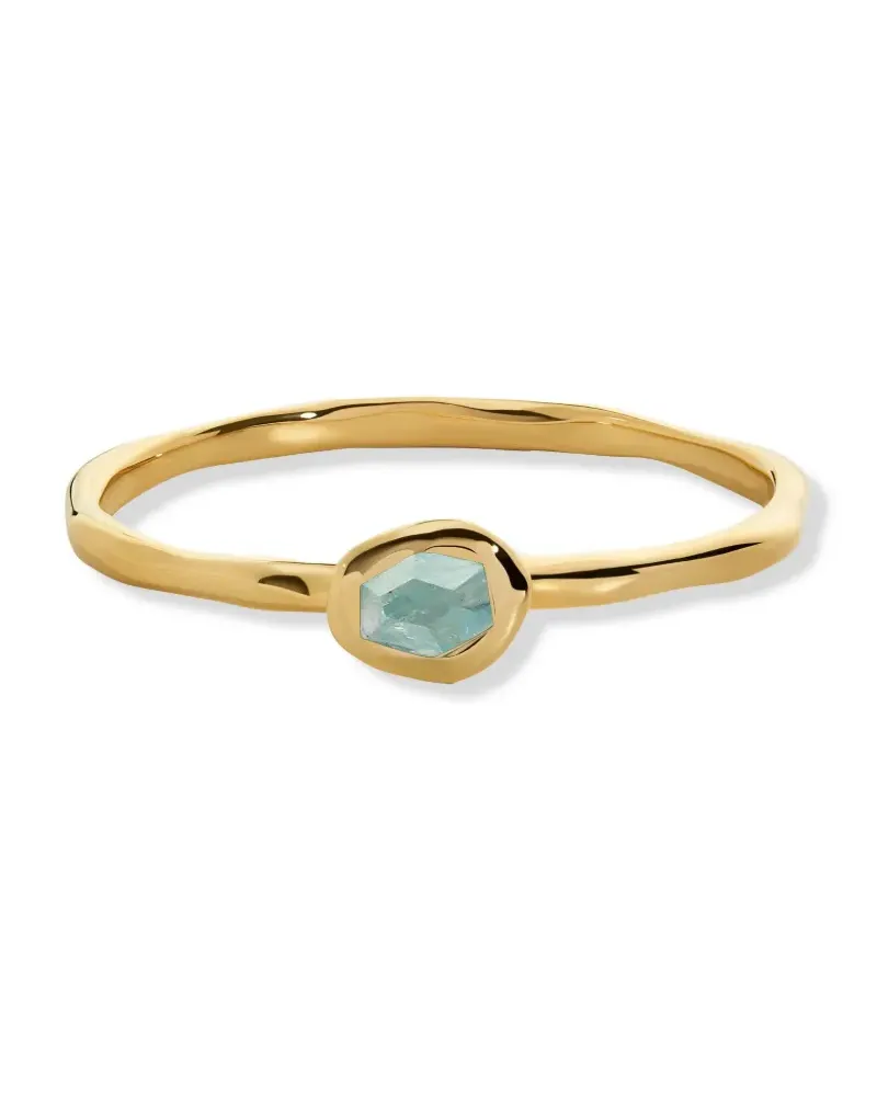 Monica Vinader Odyssey Stapelring - Gold Gold