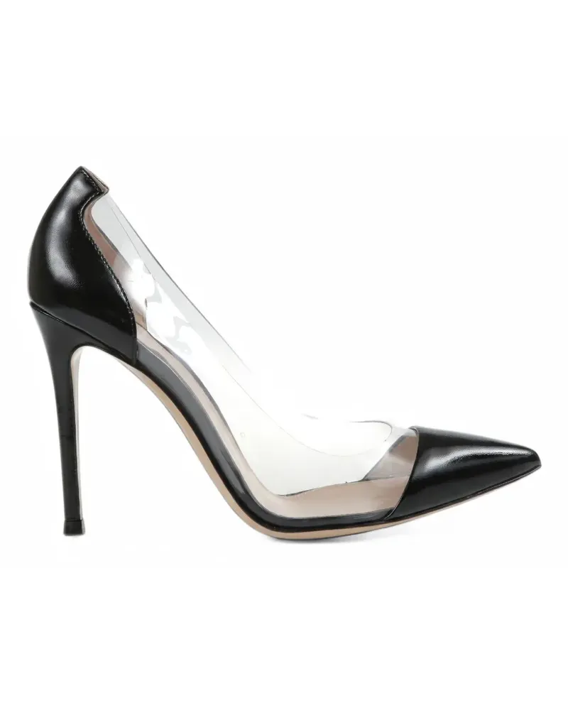 Gianvito Rossi Plexi Pumps - Schwarz Schwarz