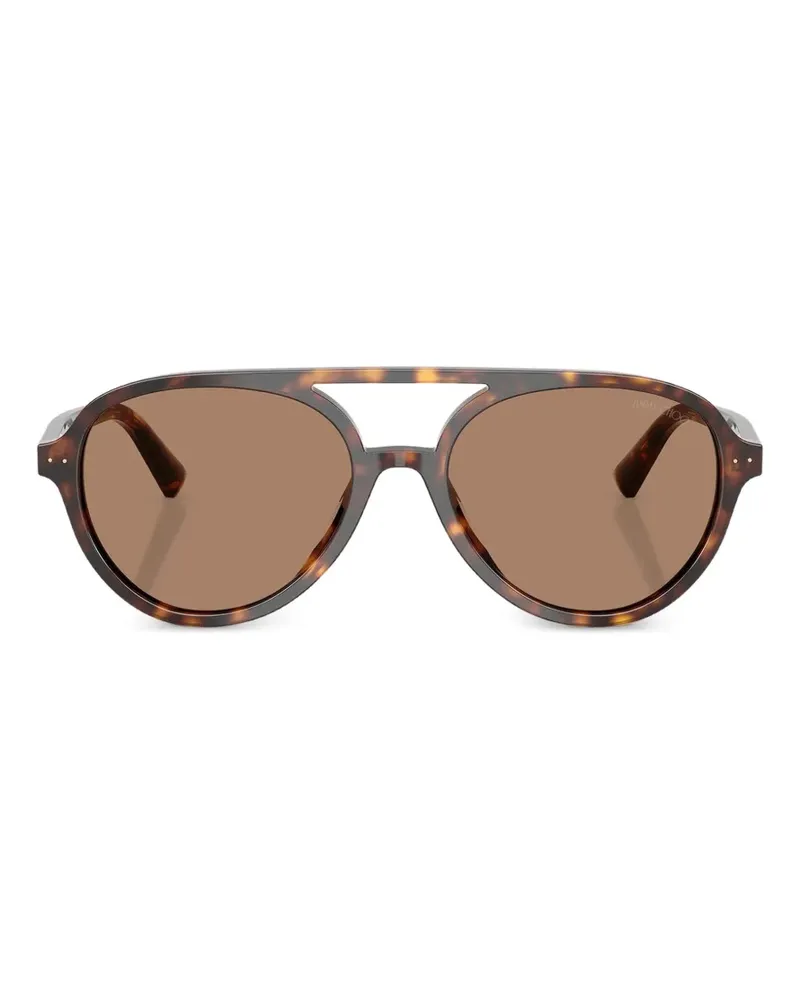 Jimmy Choo browline-frame sunglasses - Braun Braun