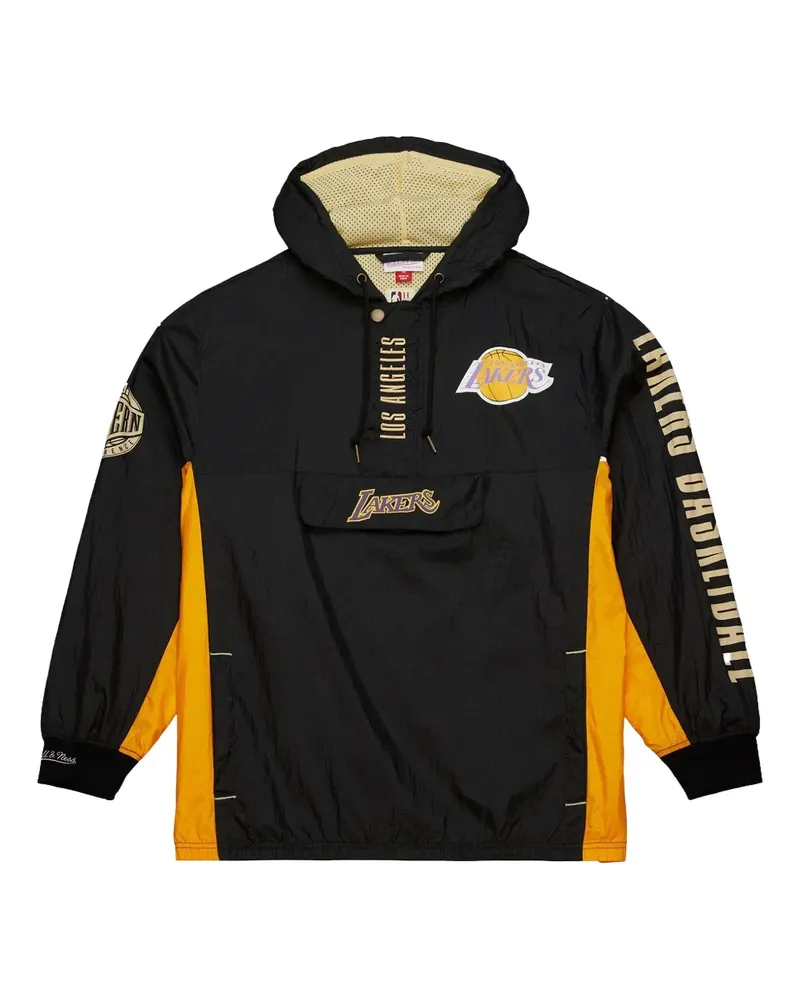 Mitchell & Ness Los Angeles Lakers Team OG 2.0 Hoodie - Schwarz Schwarz