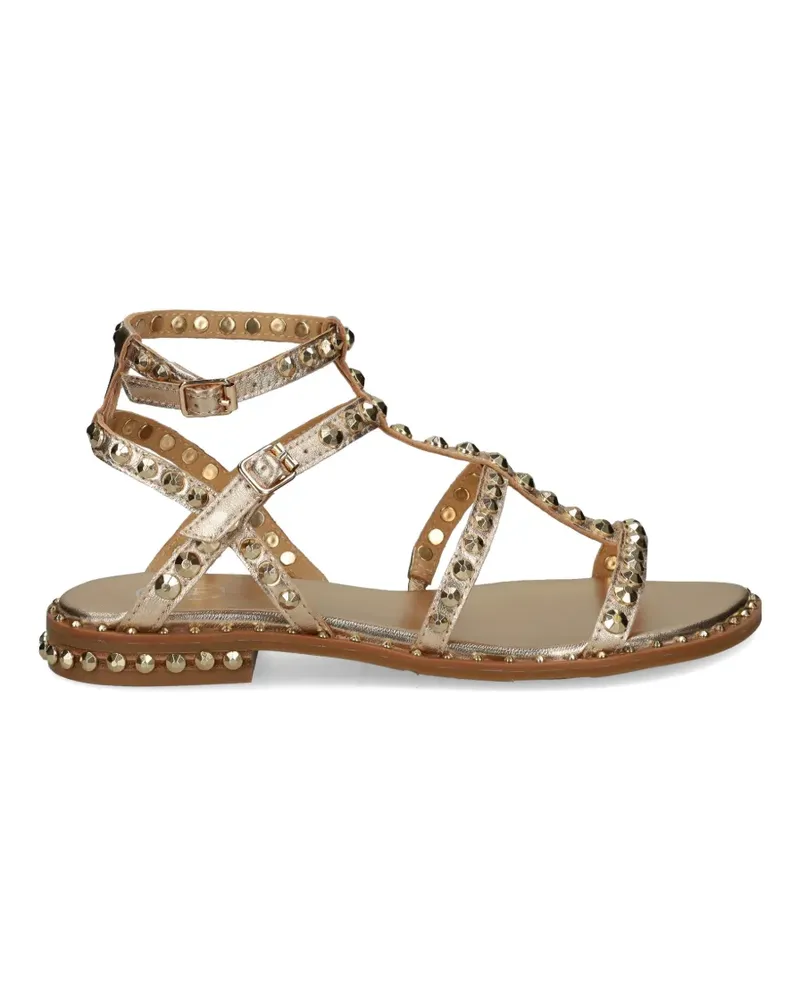 ash Precious stud-embellished sandals - Gold Gold