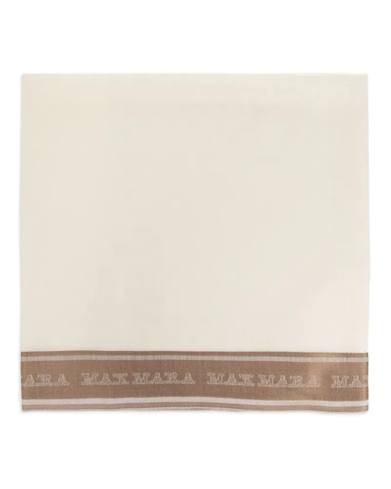 Max Mara Madre Schal - Nude Nude