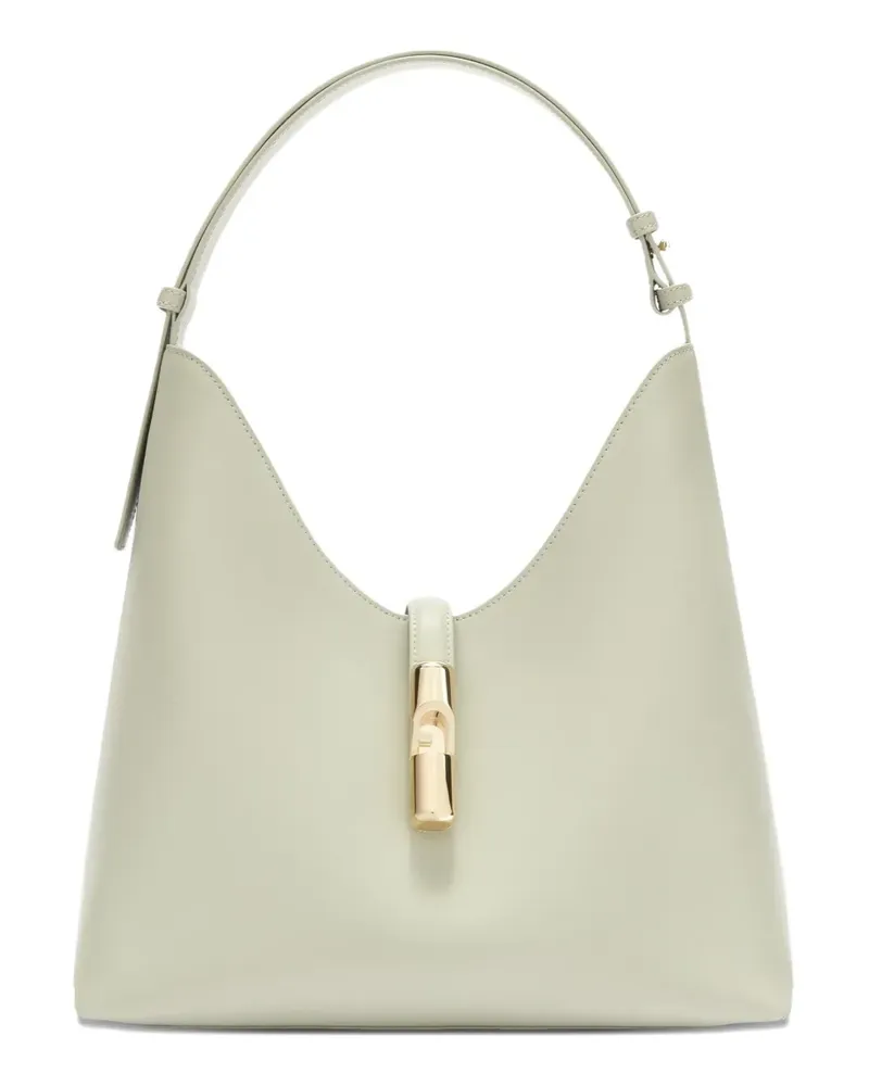 Furla Mittelgroße Goccia Schultertasche - Grün Grün