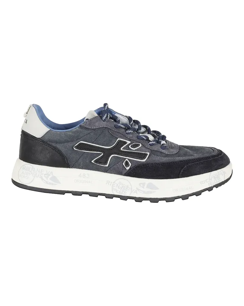 Premiata Nous logo-detail sneakers - Blau Blau