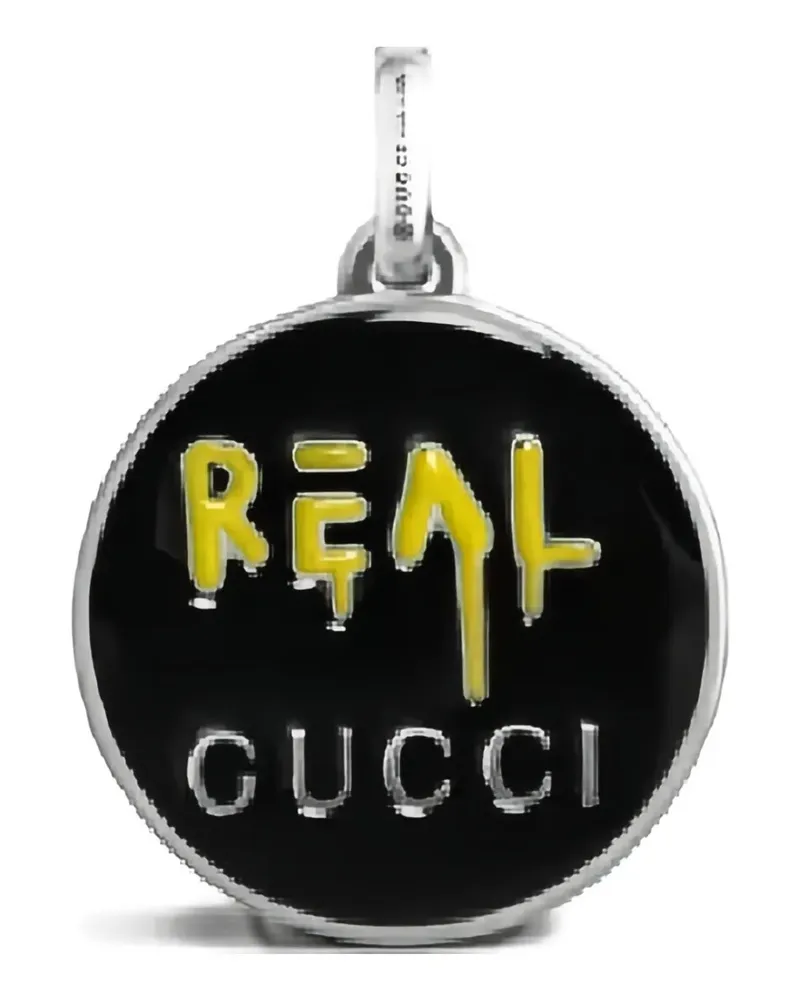Gucci round-shape pendant necklace - Silber Silber