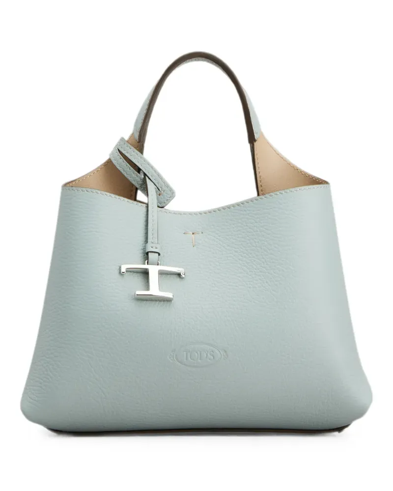 TOD'S Tasche aus Mikroleder - Blau Blau