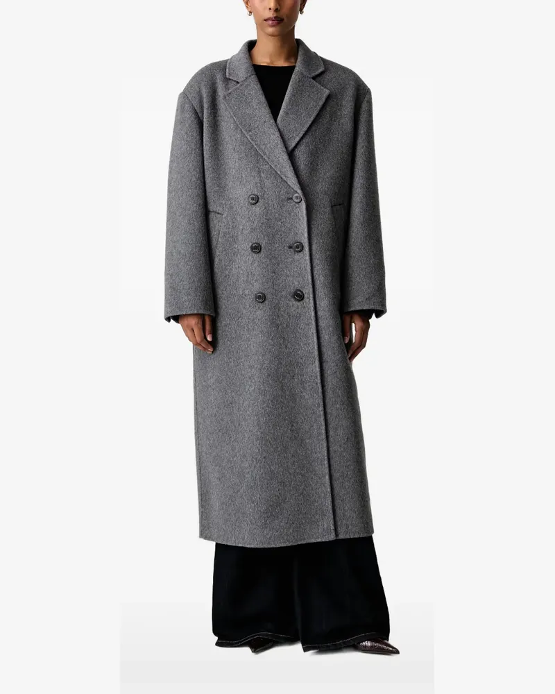 VICOLO double-breasted coat - Grau Grau