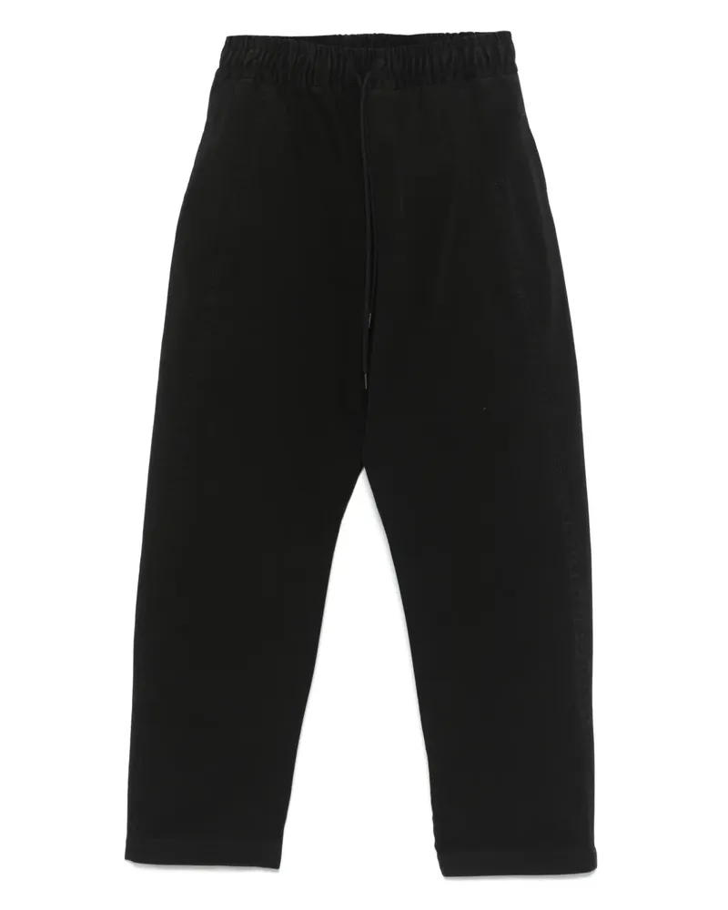 Isabel Benenato Klassische Hose - Schwarz Schwarz