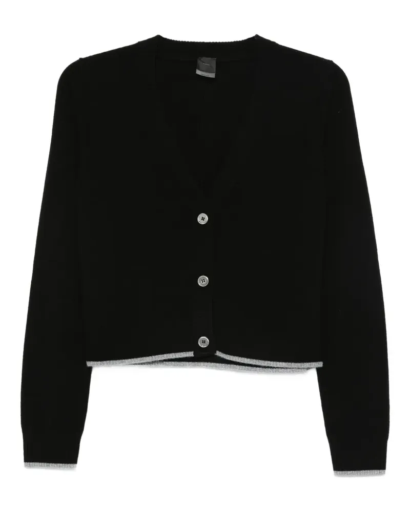 Pinko Cardigan mit Knopfleiste - Schwarz Schwarz