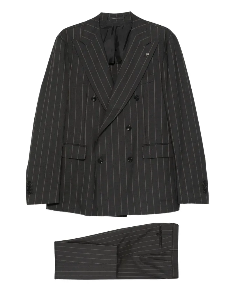 Tagliatore pinstripe suit - Grau Grau