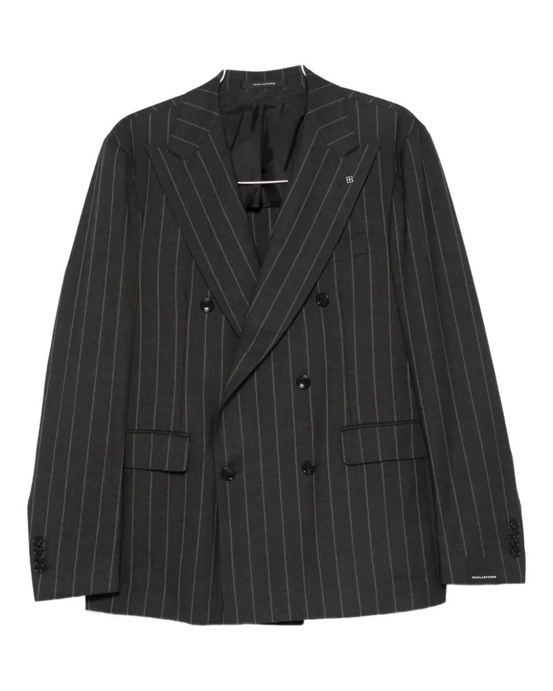 Tagliatore pinstripe suit - Grau Grau