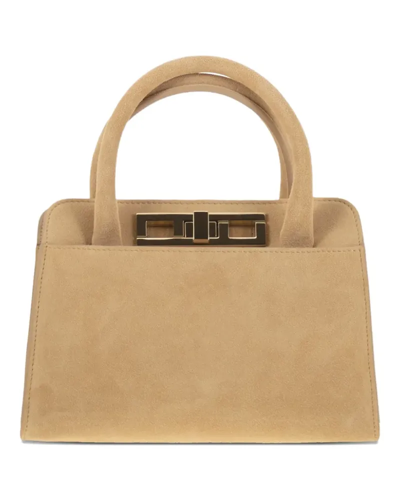 Fabiana Filippi Kleiner Shopper aus Wildleder - Nude Nude
