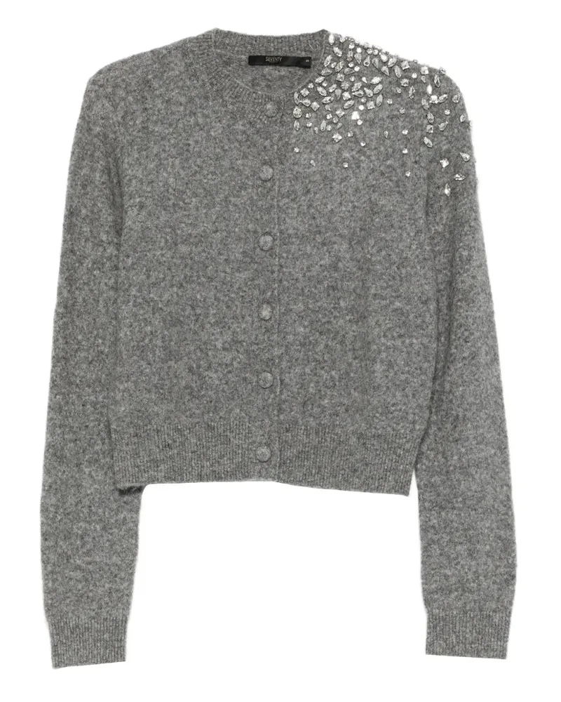 Seventy strass coreana knitwear - Grau Grau