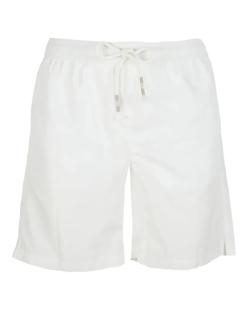 Eleventy drawstring beach shorts - Weiß Weiß