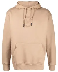 Market Hoodie mit Logo-Stickerei Braun