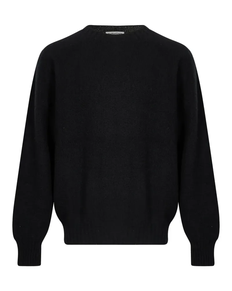 YMC Pullover mit gerippten Details - Schwarz Schwarz