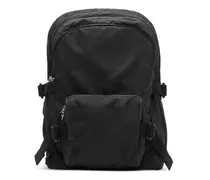 Karierter Jacquard-Rucksack - Schwarz