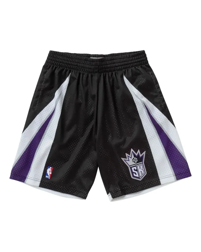 Mitchell & Ness NBA Sacramento Kings 2011 Swingman Shorts - Schwarz Schwarz