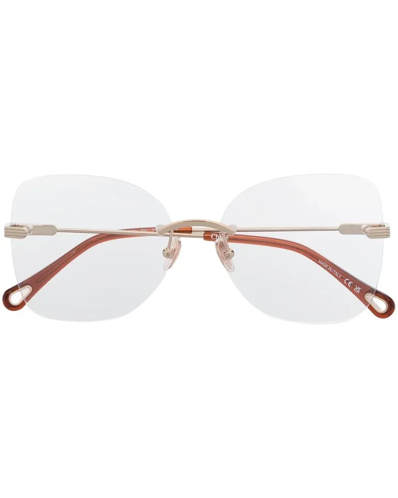 Chloé Rahmenlose Brille - Nude Nude