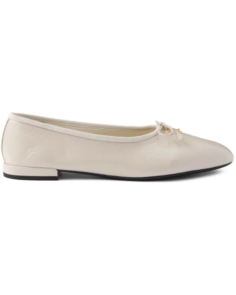Prada Klassische Ballerinas - Nude Nude