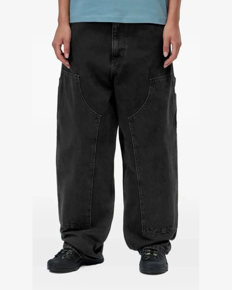 Carhartt WIP Brandon Cargohose mit Einsätzen - Schwarz Schwarz