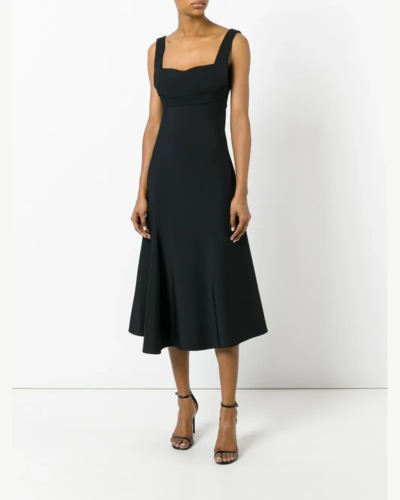 Victoria Beckham Ausgestelltes Kleid - Schwarz Schwarz
