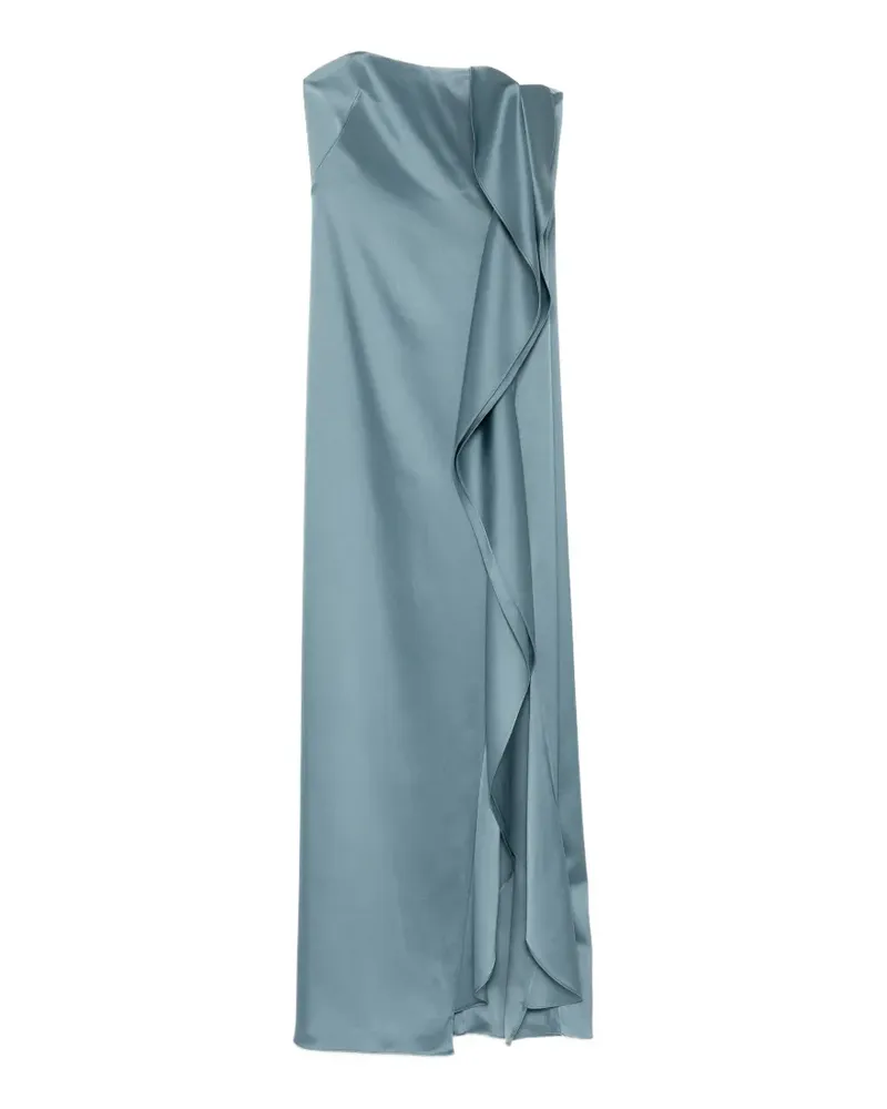 Amsale Cascade maxi dress - Blau Blau