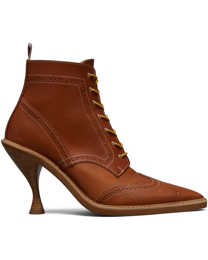 Thom Browne Wingtip Stiefel 90mm - Braun Braun
