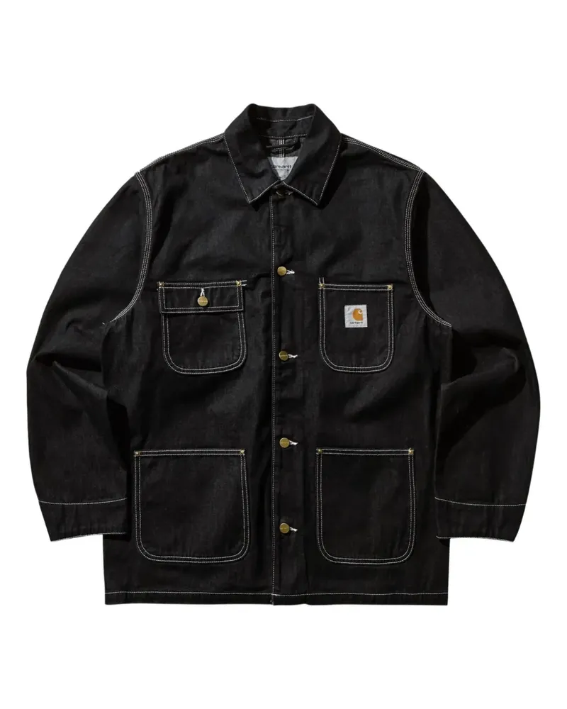 Carhartt WIP OG Chore Jeansjacke - Schwarz Schwarz