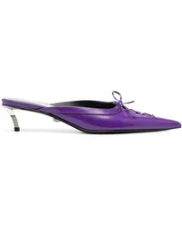 Versace Pin-Point Mules 50mm Violett