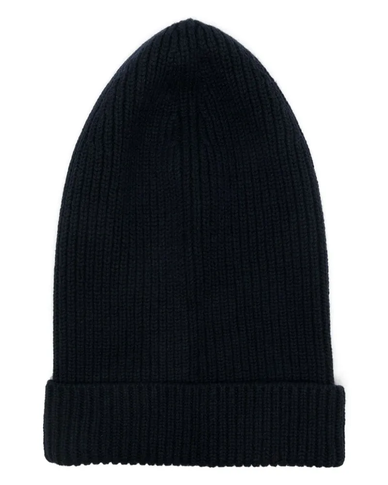Fabiana Filippi Gestrickte Beanie - Blau Blau