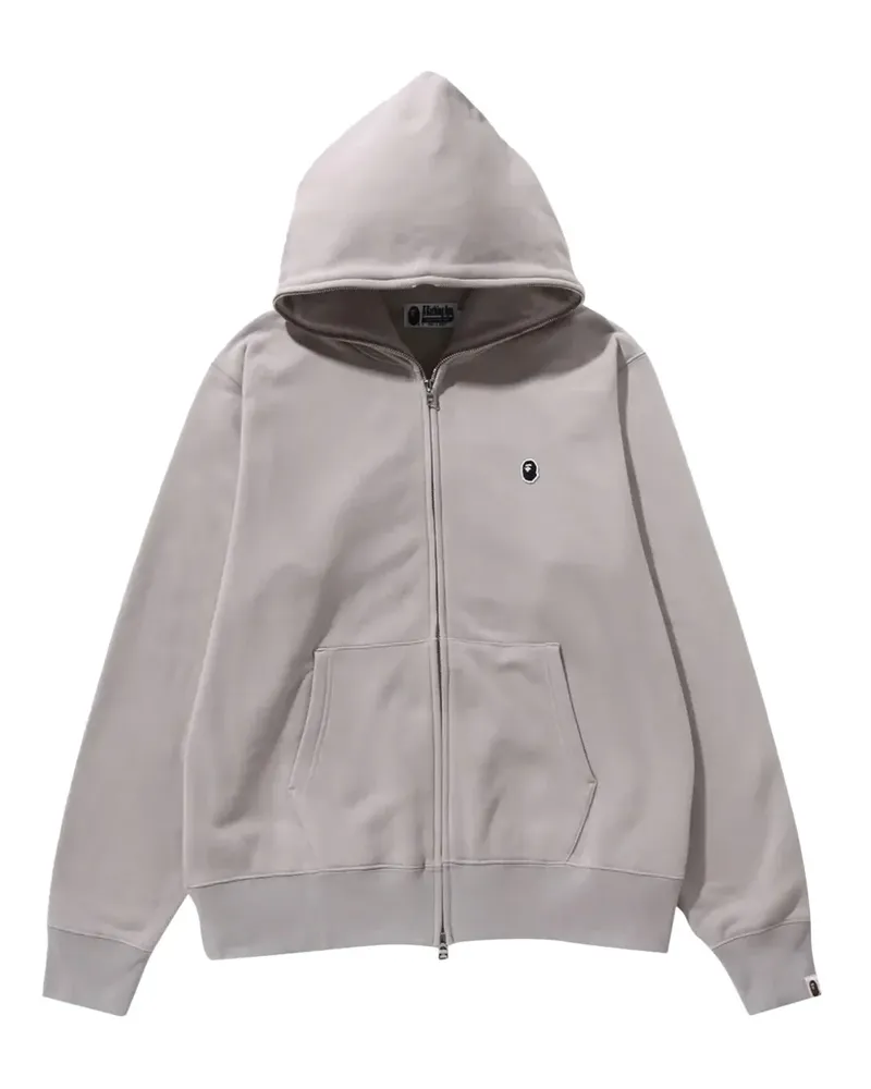 BAPE One Point Kapuzenjacke - Grau Grau