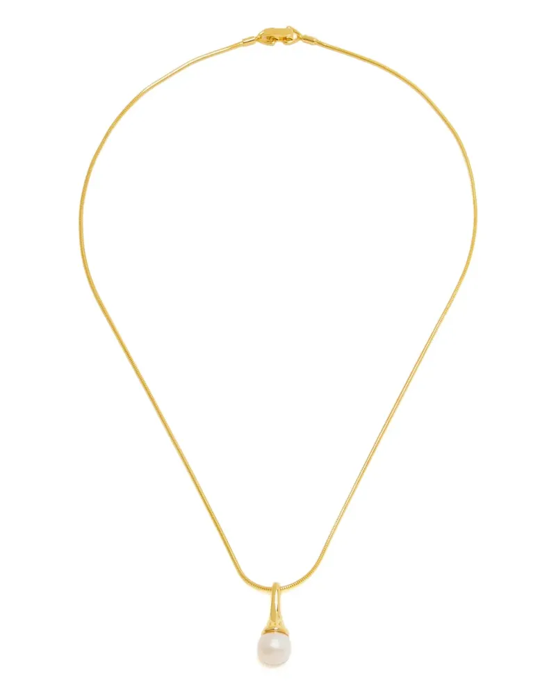 RAGBAG Lumora pearl-pendant necklace - Gold Gold