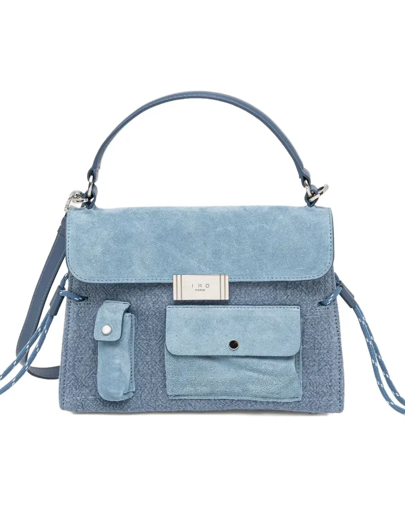 IRO Satchel-Tasche mit Taschen - Blau Blau