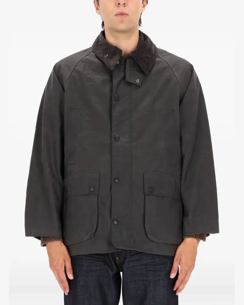 Barbour corduroy collar jacket - Grau Grau